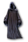 Wear Ghost of Christmas future's cloak.png