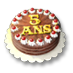 File:5 year anniversary birthday cake.png