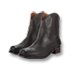 File:Black suede boots.png